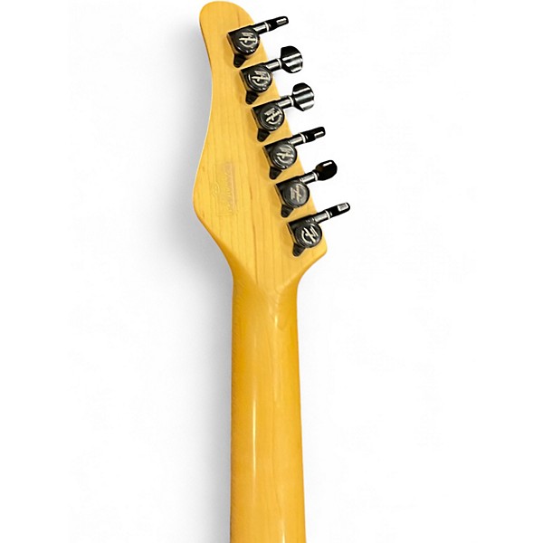 Used Schecter Guitar Research Diamond Series PT Black Solid Body Electric Guitar