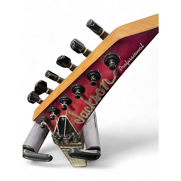 Used 1996 Jackson Randy Rhoads Professional Trans Purple Solid Body Electric Guitar