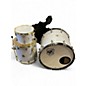 Used SJC Drums 3 Piece PROVIDENCE CALCUTTA WHITE Drum Kit thumbnail