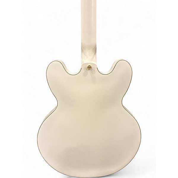 Used Epiphone EMILY WOLFE SHERATON Classic White Hollow Body Electric Guitar
