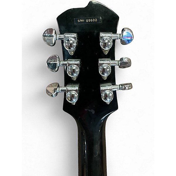 Used Agile 2500 Black Solid Body Electric Guitar