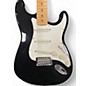 Used Fender Stratocaster Black Solid Body Electric Guitar
