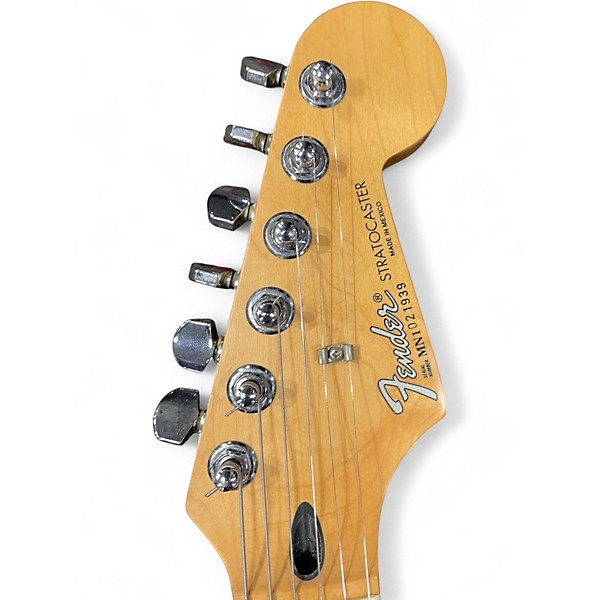 Used Fender Stratocaster Black Solid Body Electric Guitar