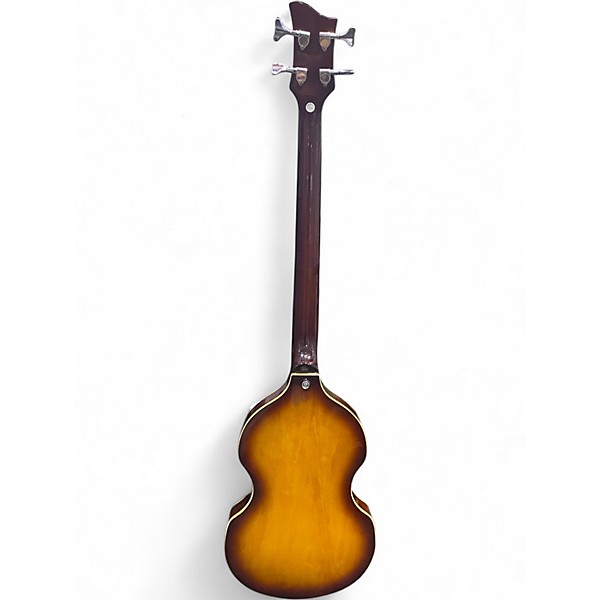 Used Jay Turser JTB-2B 2 Tone Sunburst Electric Bass Guitar