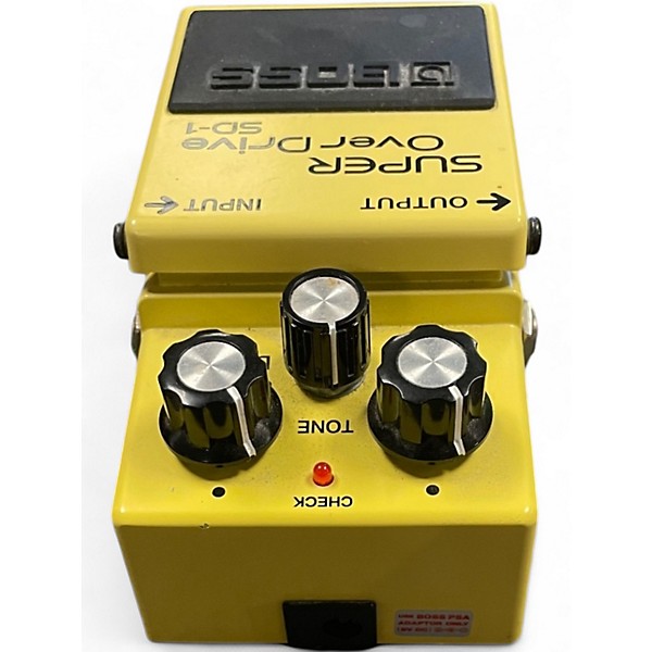 Used BOSS SD1 Super Overdrive Effect Pedal