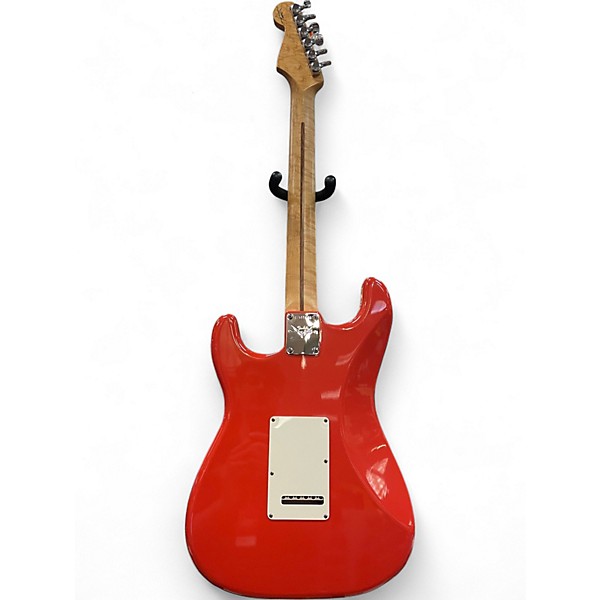 Used Fender Custom Shop Custom Classic Stratocaster Fiesta Red Solid Body Electric Guitar