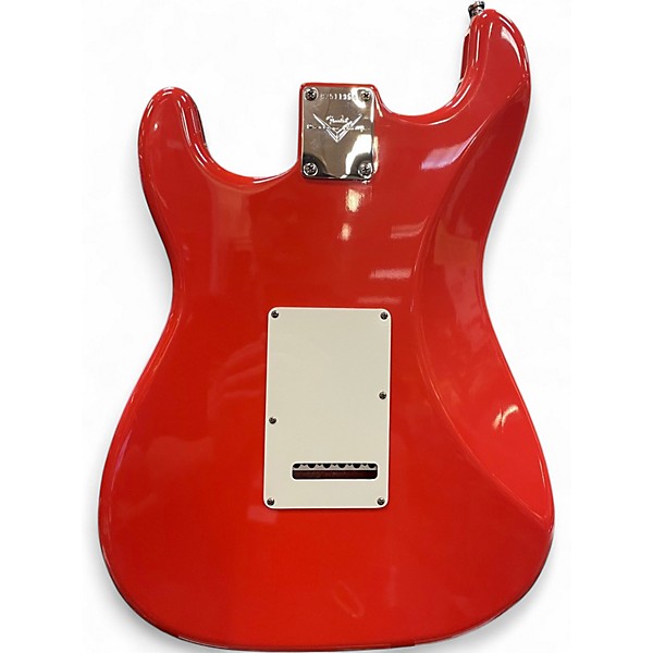 Used Fender Custom Shop Custom Classic Stratocaster Fiesta Red Solid Body Electric Guitar
