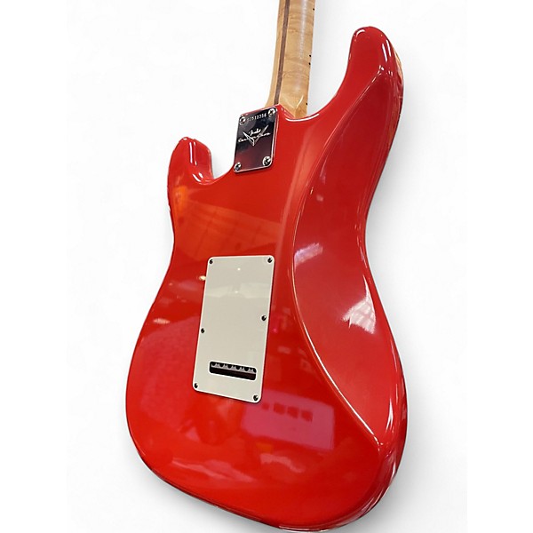 Used Fender Custom Shop Custom Classic Stratocaster Fiesta Red Solid Body Electric Guitar