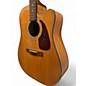 Used Fender DG220SCE Natural Acoustic Electric Guitar