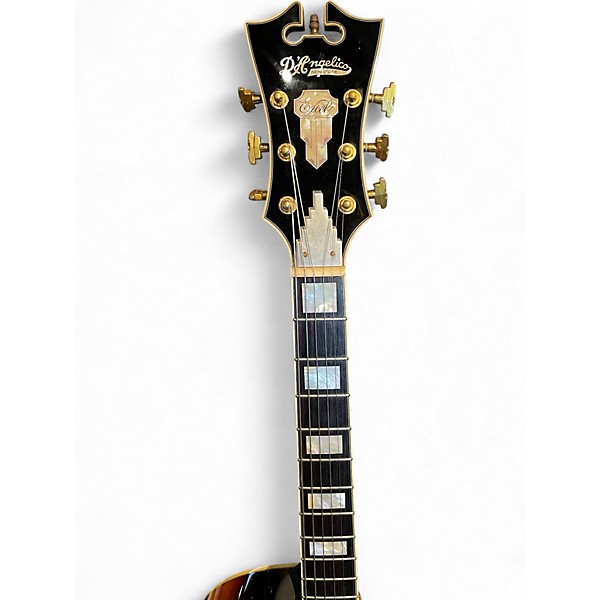 Used D'Angelico EXL-1 Tobacco Burst Hollow Body Electric Guitar