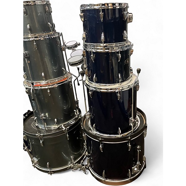 Used TAMA 4 Piece Imperialstar Dark Blue Drum Kit