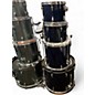 Used TAMA 4 Piece Imperialstar Dark Blue Drum Kit thumbnail
