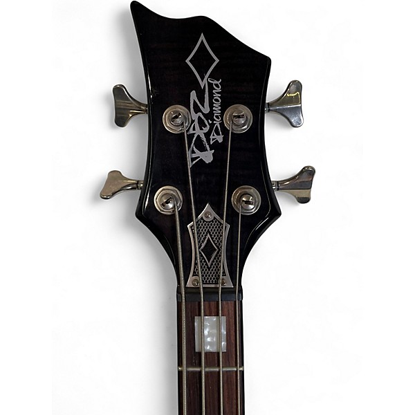 Used DBZ Guitars HAILFIRE Ebony Electric Bass Guitar