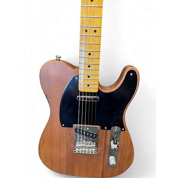 Used Fender OLD GROTH REDWOOD TELECASTER Natural Solid Body Electric Guitar