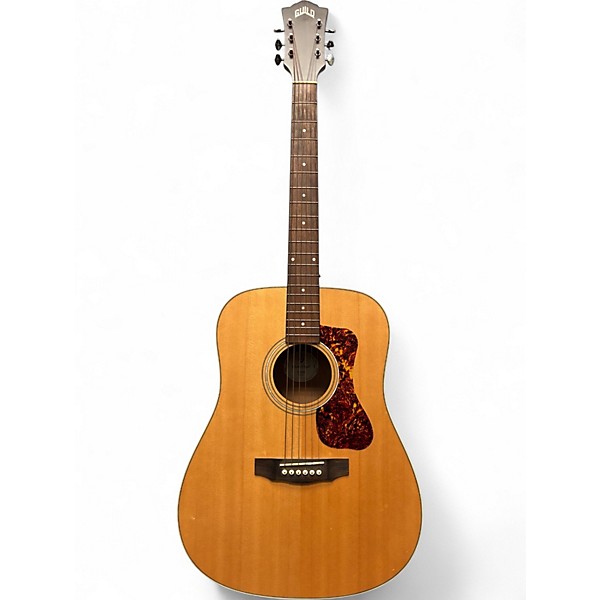 Used Guild D240E Natural Acoustic Electric Guitar