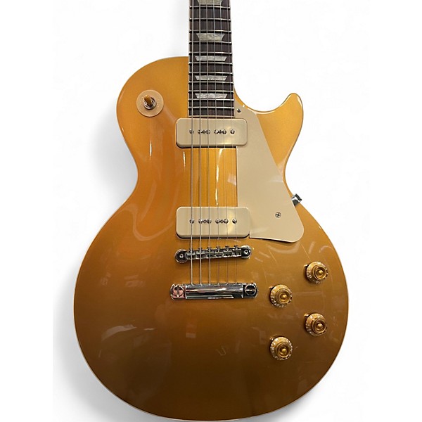 Used Gibson Les Paul Standard 50s P90 Gold Solid Body Electric Guitar