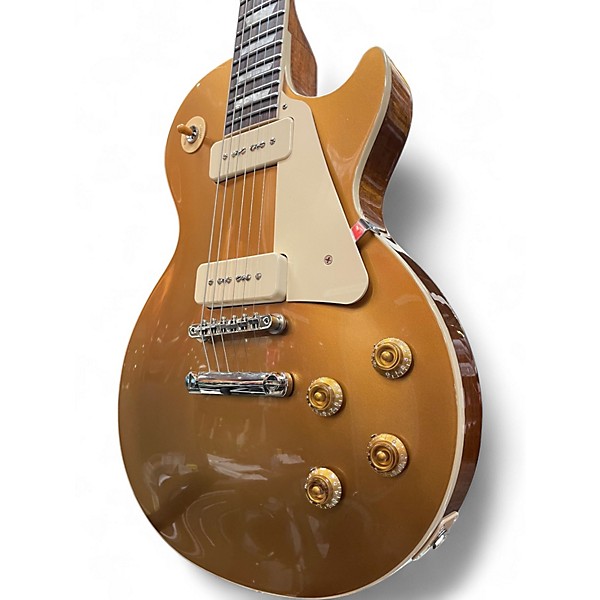 Used Gibson Les Paul Standard 50s P90 Gold Solid Body Electric Guitar