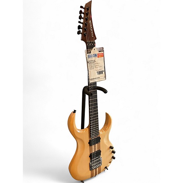 Used Esoterik DR3 Natural Solid Body Electric Guitar