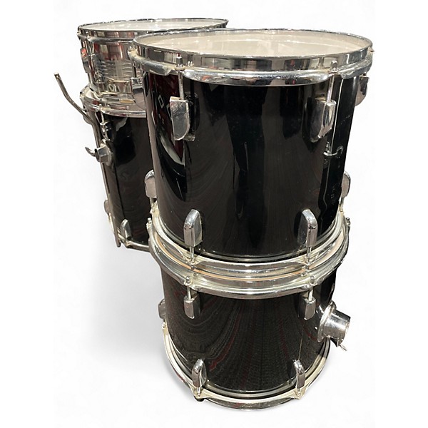 Used Groove Percussion 5 Piece 5 piece Black Drum Kit