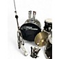 Used Groove Percussion 5 Piece 5 piece Black Drum Kit