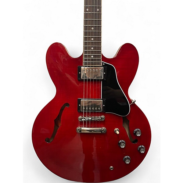 Used Epiphone ES335 Figured Cherry Hollow Body Electric Guitar