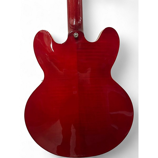 Used Epiphone ES335 Figured Cherry Hollow Body Electric Guitar
