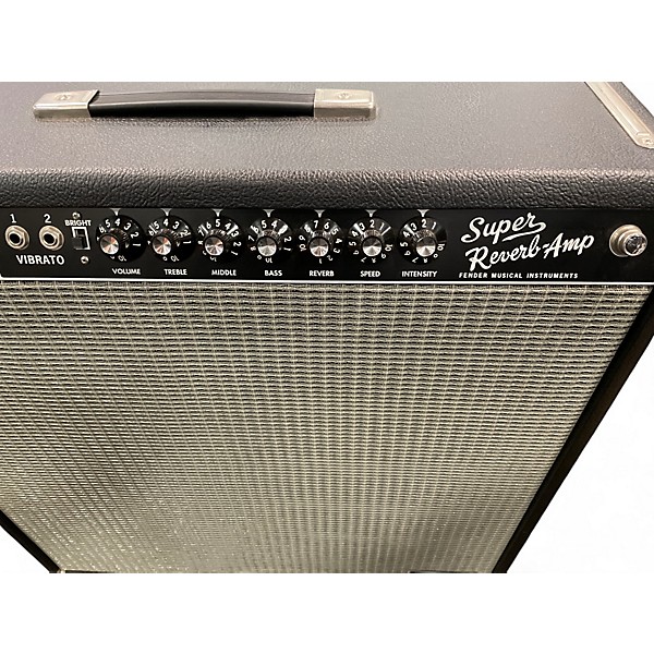 Used Fender Tone Master Super Reverb 45W 4x10 Guitar Combo Amp