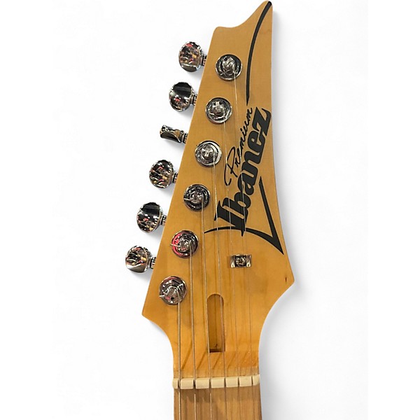 Used Ibanez AT10PSB Andy Timmons Signature 2 Color Sunburst Solid Body Electric Guitar