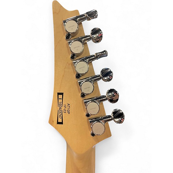 Used Ibanez AT10PSB Andy Timmons Signature 2 Color Sunburst Solid Body Electric Guitar