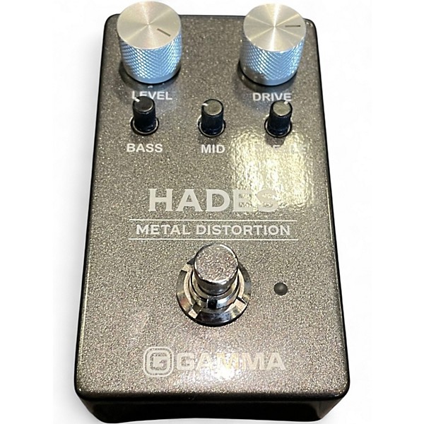 Used GAMMA HADES METAL DISTORTION PEDAL Effect Pedal