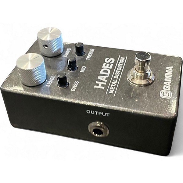 Used GAMMA HADES METAL DISTORTION PEDAL Effect Pedal
