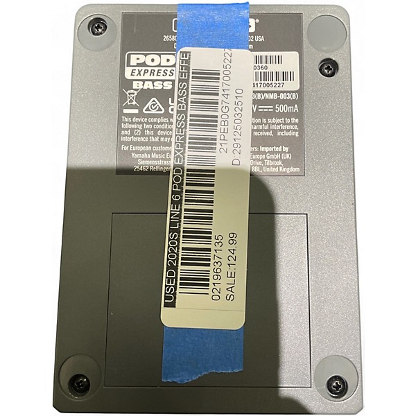 Used 2020s Line 6 POD Express Bass Effect Processor