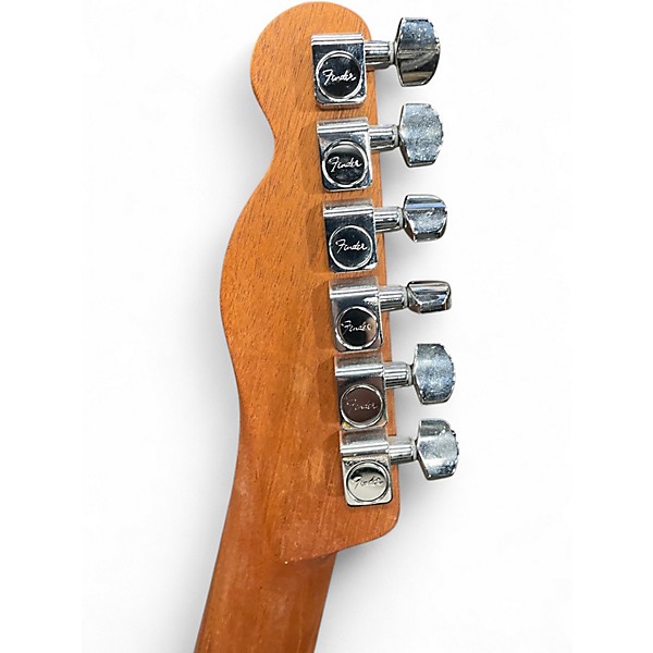 Used Fender Acoustasonic Player Telecaster Black Acoustic Electric Guitar