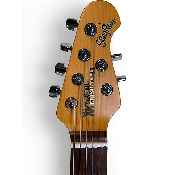 Used Ernie Ball Music Man Stingray RS Black Solid Body Electric Guitar