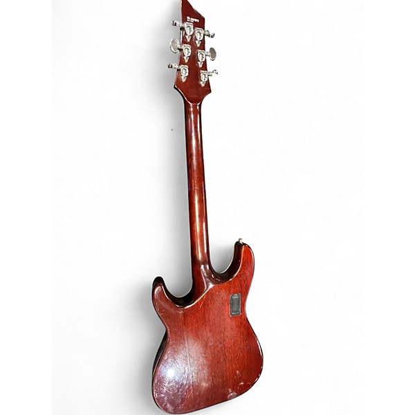 Used Schecter Guitar Research C1 E/A 2 Tone Sunburst Hollow Body Electric Guitar