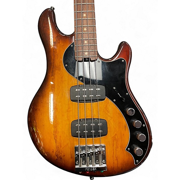 Used Fender DIMENSION BASS 2 Tone Sunburst Electric Bass Guitar
