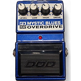 Used DOD FX102 MYSTIC BLUES OVERDRIVE Effect Pedal