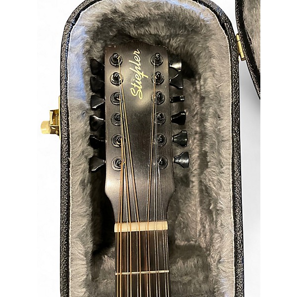 Used Stiehler Custom 12 string  Natural 12 String Acoustic Electric Guitar