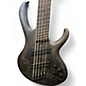 Used Ibanez BTB505M Trans Black Electric Bass Guitar