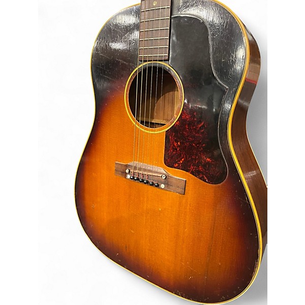 Vintage 1958 Gibson J-45 2 Color Sunburst Acoustic Guitar