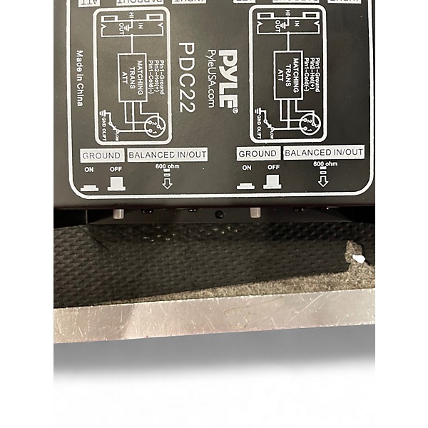 Used Pyle PDC22 Direct Box