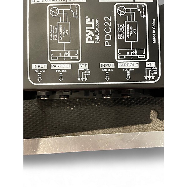 Used Pyle PDC22 Direct Box