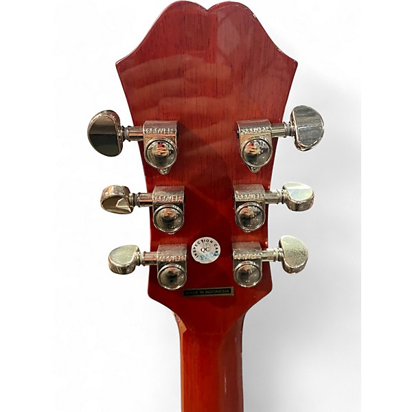 Used Epiphone Hummingbird Pro 2 Tone Sunburst Acoustic Electric Guitar