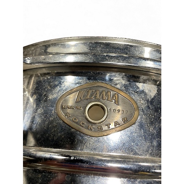 Used TAMA 6.5X14 Rockstar Series Snare Chrome Drum