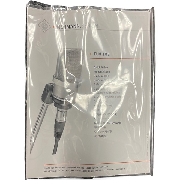 Used Neumann TLM102 Condenser Microphone