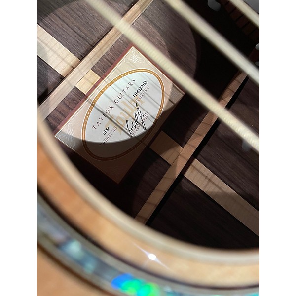 Used 2017 Taylor 818E natural Acoustic Electric Guitar
