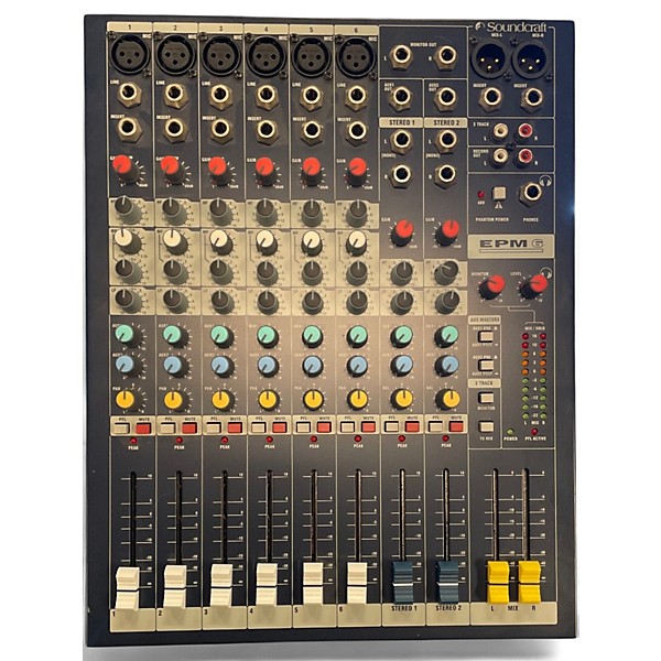 Used Soundcraft EPM6 Line Mixer