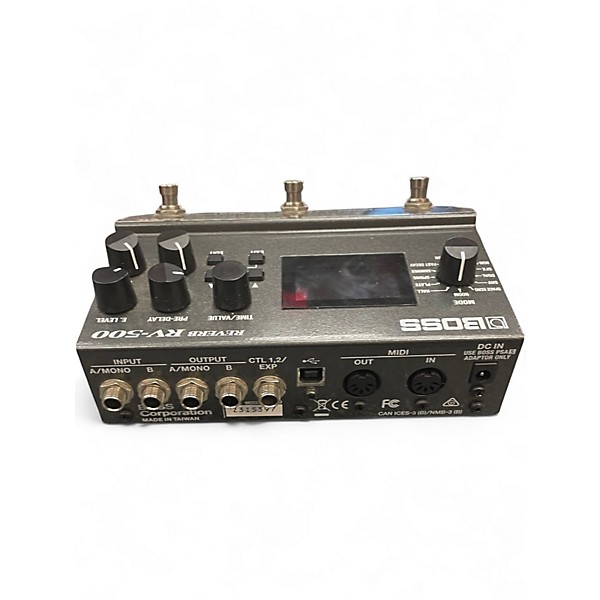 Used BOSS RV500 Reverb Effect Pedal