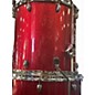Used Gretsch Drums 4 Piece Catalina Maple RED SPARKLE Drum Kit