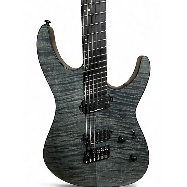 Used ESP LTD M1000MS Black Solid Body Electric Guitar